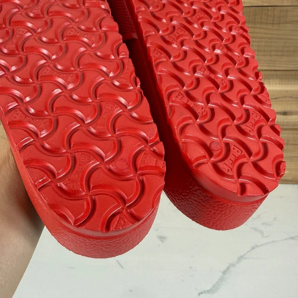 Birkenstock Barbados EVA Red Sport Slide Sandals Mens 11 US/ 44 Waterproof